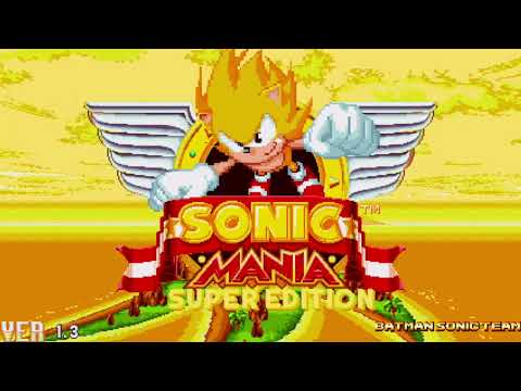Super Sonic Mania: Boss Rush Edition || 4K Special Walkthrough (720p/60fps)