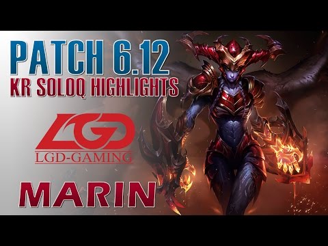 LGD MaRin - Shyvana Jungle - KR LOL Master 507LP Highlights