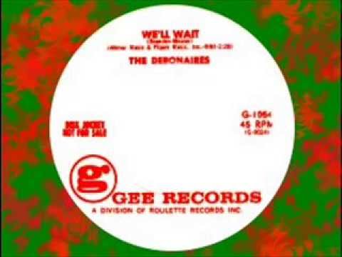 SPECIAL GEE RECORDS - The Debonaires - We'll Wait  (G-1054) + BONUS: "I'm Gone" (G-1008)