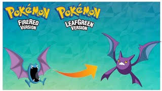 How To Evolve Golbat Into Crobat In Pokemon Fire Red/Leaf Green