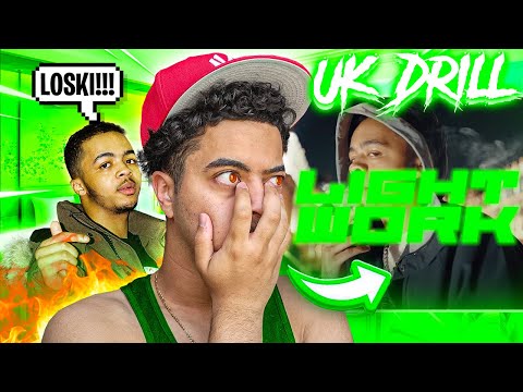 American REACTS To Loski X SD - LightWork Freestyle!!!  *THIS WAS🔥*