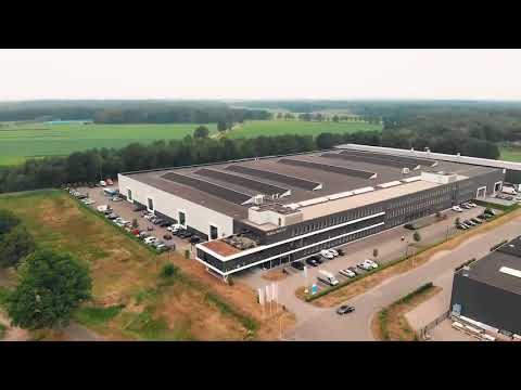 Ebusco electric buses driving from Ebusco (Deurne, NL) to destination Utrecht on 11th June 2020.