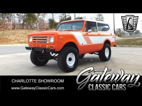1972 International Harvester Scout II