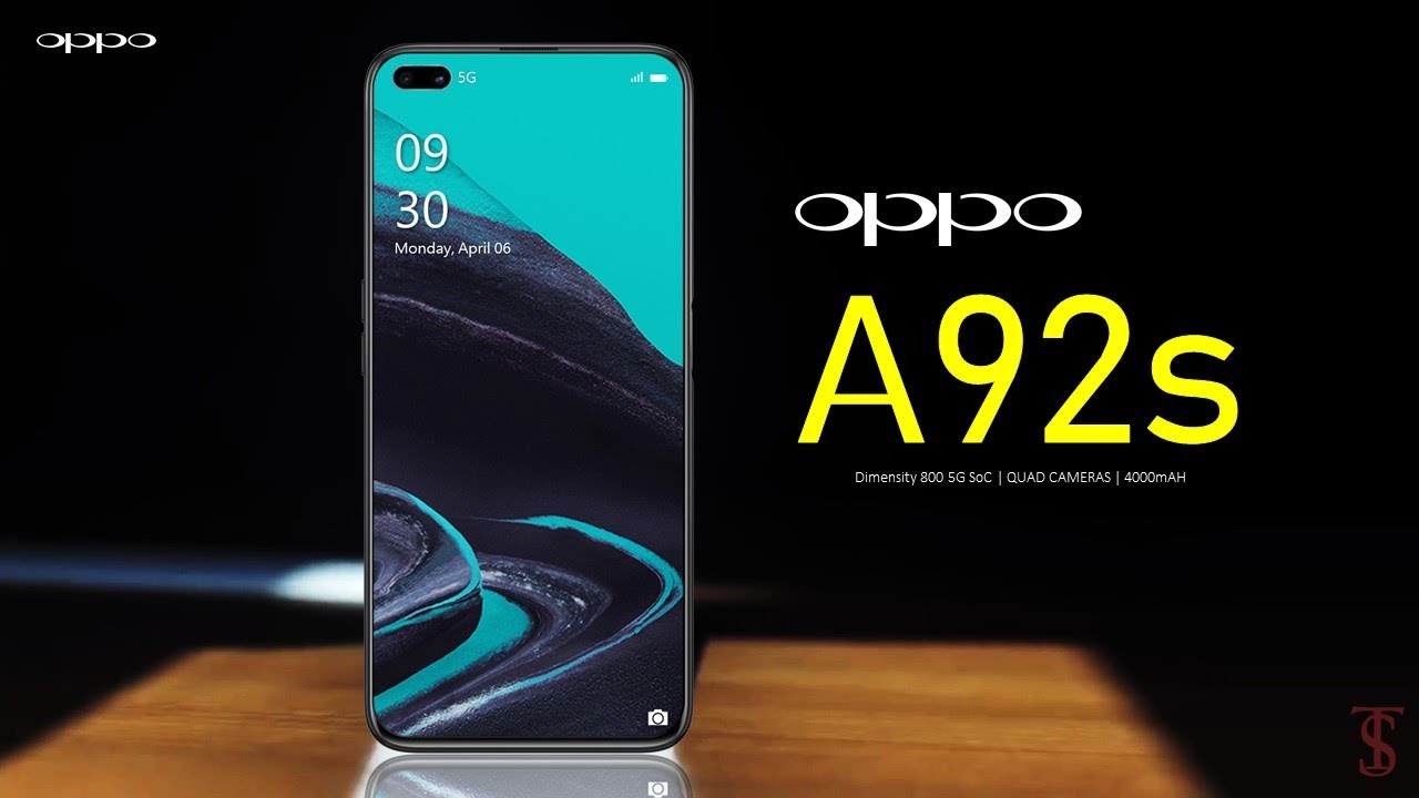 Oppo A92s Price, First Look, Design, Specifications, 8GB RAM, Camera, Features