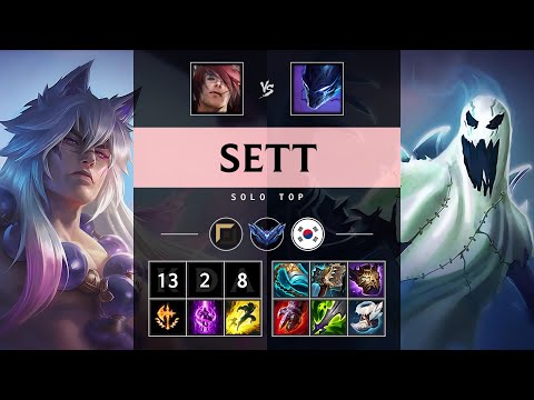 Sett Top vs Nocturne: Dominating - KR Diamond Patch 14.24