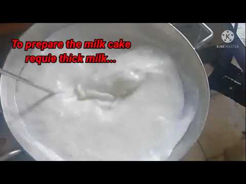 Milk cake and Chef Indrajit...