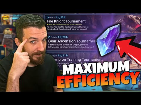 Dark Elves ONLY Fire Knight Team!! WATCH before you start... | Raid: Shadow Legends