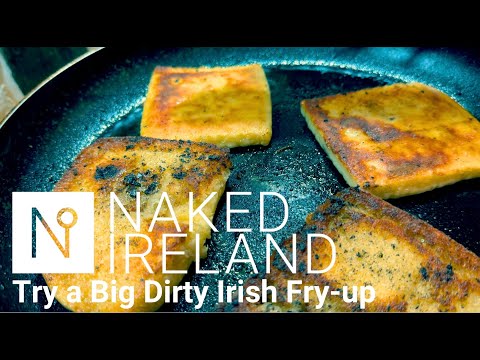 Fancy some IRISH HAUTE CUISINE? The Irish Fry-up, the only meal you'll need all day! Health Warning!