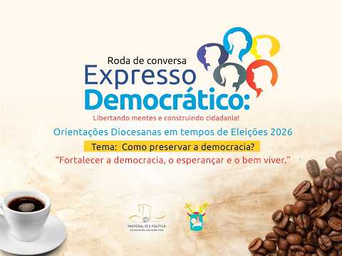 Roda de Conversa: Expresso Democrático, Eleições 2026 | Câmara São Sebastião da Grama