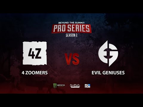 4 Zoomers vs Evil Geniuses, BTS Pro Series Season 2: Americas, bo3, game 2 [Eiritel]