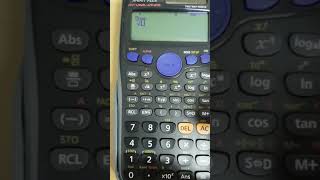 Cube root function on a scientific calculator