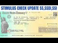 Stimulus Check Update SS SSI SSDI Pay