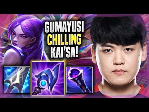 GUMAYUSI CHILLING WITH KAI'SA! - T1 Gumayusi Plays Kai'sa ADC vs Jinx! | Season 2022