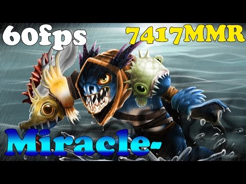 Dota 2 - Miracle- new top 1 MMR europe plays Slark vol 2# - Ranked Match!