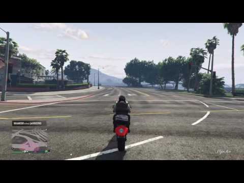 GTA V motor ride