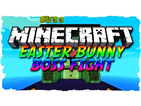 Minecraft: EASTER BUNNY BOSS FIGHT! (MC Mini Game) | iJevin