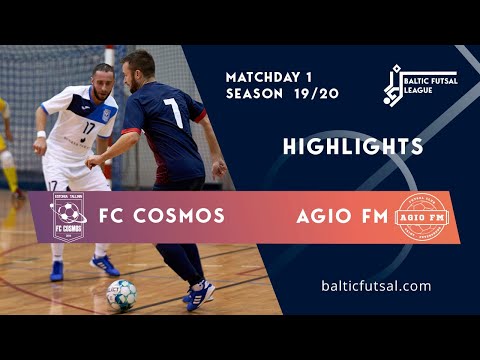 FC Cosmos - AGIO-FM 1:3. Matchday 1. Highlights