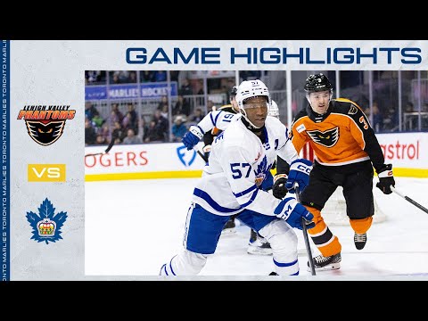 Toronto Marlies vs. Lehigh Valley Phantoms | Game Highlights | January 4, 2026