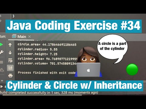 Cylinder Program Quick Easy Oop Solved Math Pi Constant34 Java Coding Exercise Problem