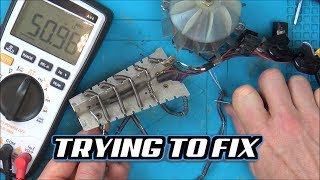 Trying to FIX: 2 Faulty Hair Dryers