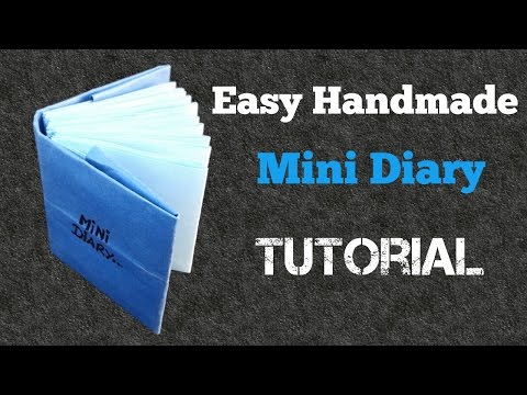 How to Make a Handmade Diary/ For Beginners