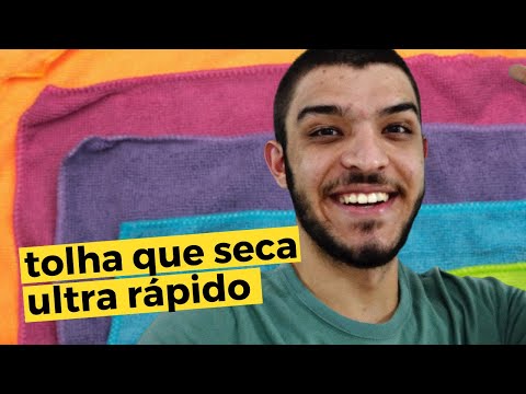 Toalha Kingcham da Decathlon: seca super rápido