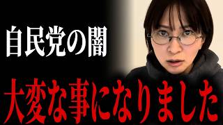 【さとうさおり】自民党で大変なことが起きてるようです...闇が深すぎて背筋が凍りつきました...【さとうさおり 減税 政治】