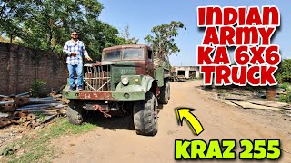 Indian Army ka Sabse Powerful Truck 😱 KRaz 255 6x6 Heavy Offroader
