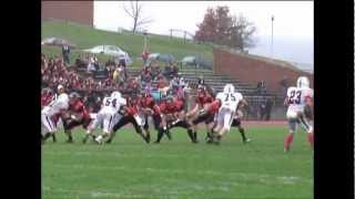 preview picture of video 'Mansfield Football vs Franklin Pierce 10-27-12'