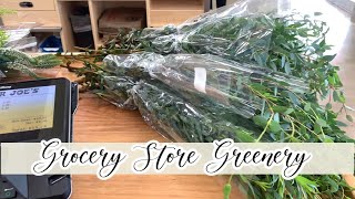 GROCERY STORE GREENERY FOR PARTY DECOR