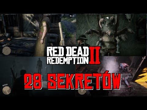 28 Sekretów ➡️RED DEAD REDEMPTION 2 -  CIEKAWE MIEJSCA I SKARBY