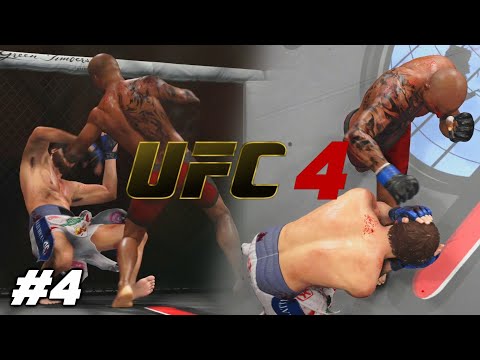 I got brutally beaten! UFC 4 Legendary Career Mode #4
