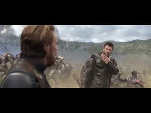 Avengers Infinity War 2018 - Thor Introduces Groot to the Captain