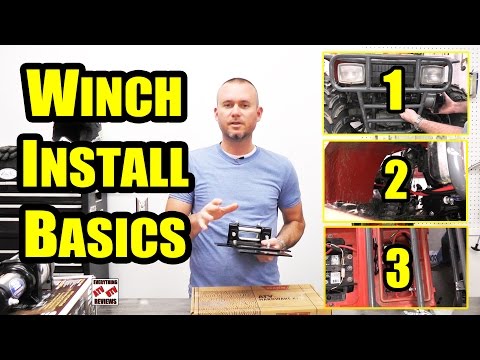 HOW TO INSTALL an ATV WINCH