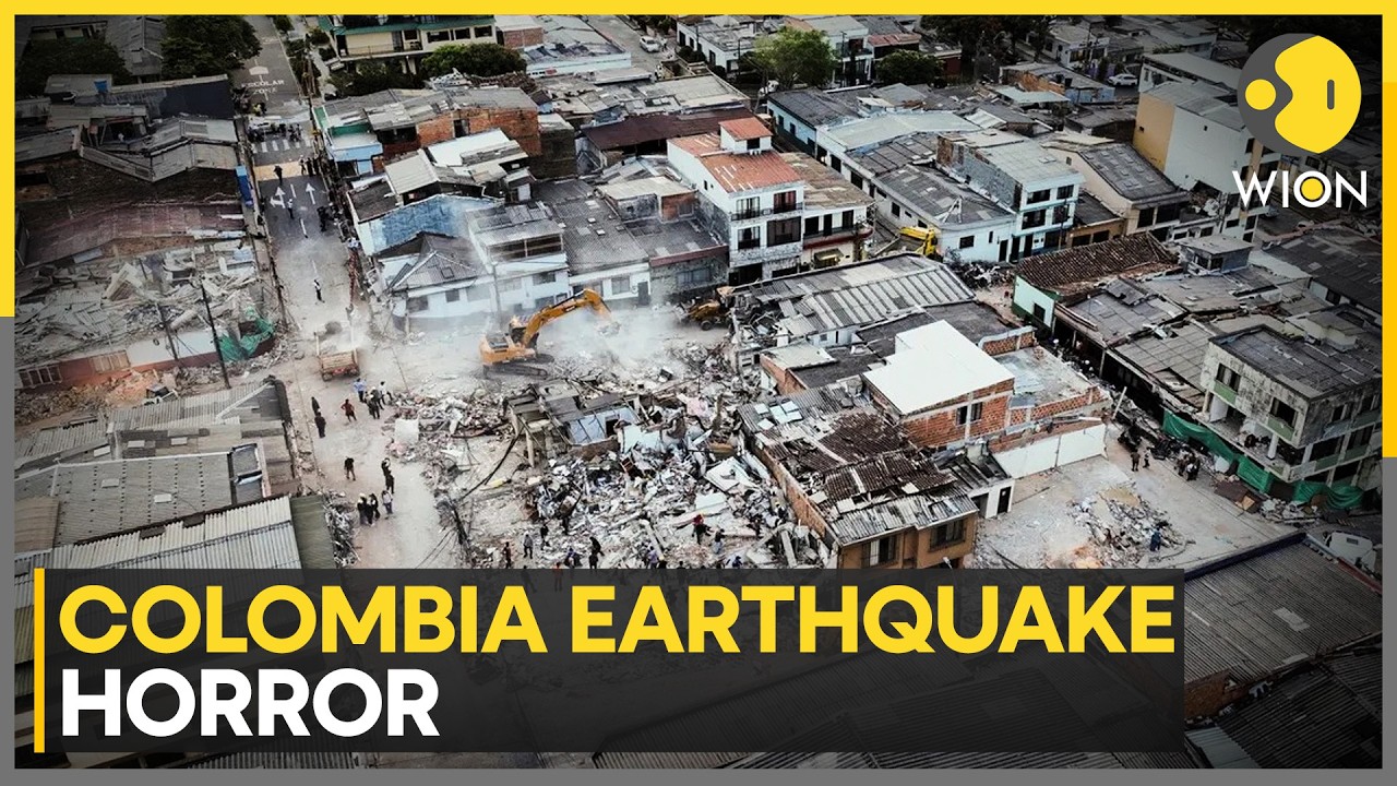Colombia Earthquake: Woman Dies Protecting Her Blind Dog Under Rubble | Heartbreaking Final Goodbye