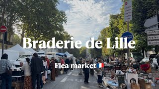 🇫🇷フランス最大級の蚤の市へ｜ブラドリー・ドゥ・リールで見つけたアンティークとヴィンテージ食器 | Braderie de Lille Vlog