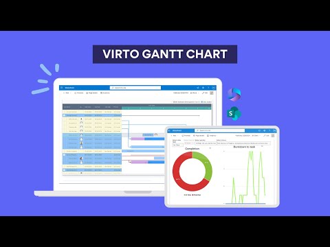 Virto Gantt Chart App Overview