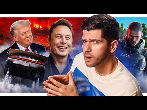 Трамп против Зеленского // Франция в огне // Летающая тесла