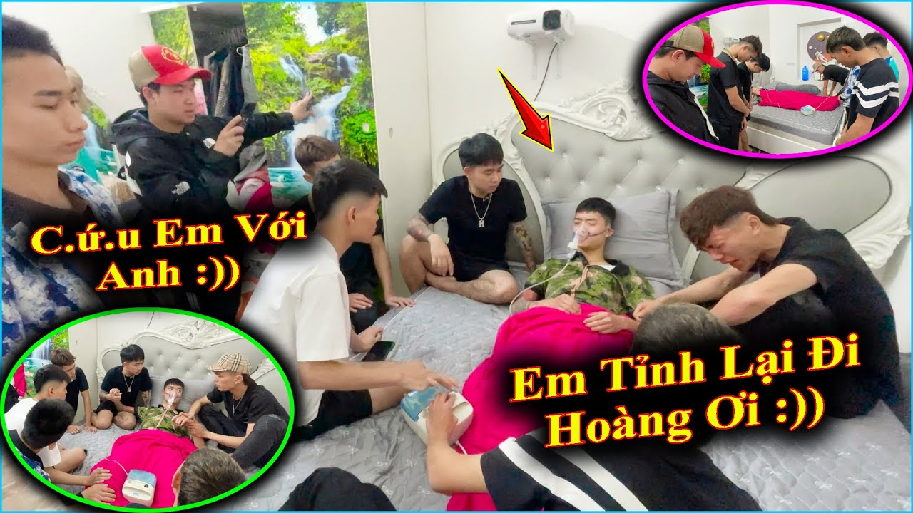 Hoàng Dũng Khóc Vì Hoàng Em Ốm