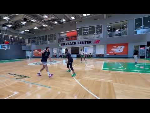 JAYSON TATUM (Achilles Recovery) ONE ON ONE PLAY AFTER TODAYS CELTICS PRACTICE AT Auerbach Center