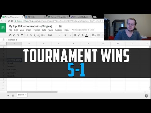 Armada's Top 10 Tournament Wins (Singles) - 5-1