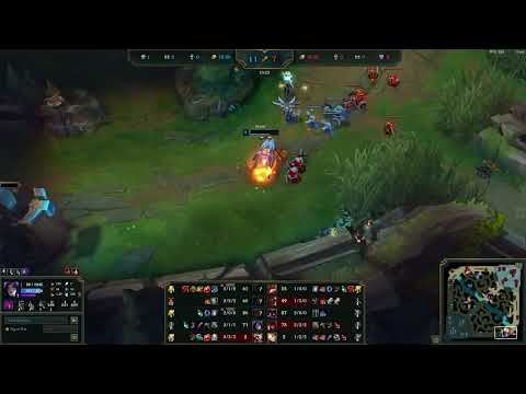 Season 13 Kai'sa vs Lux Cait 1v2 7HP