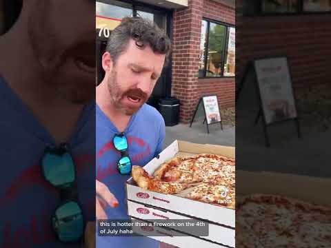 Reviewing Gas Station Food: Speedway Pizza.