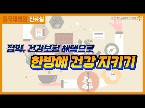 첩약 건강보험 혜택