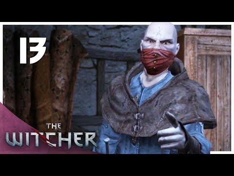 Let's Play The Witcher 1 Blind Part 13 - Midnight Warehouse [Modded Witcher Enhanced PC Gameplay]