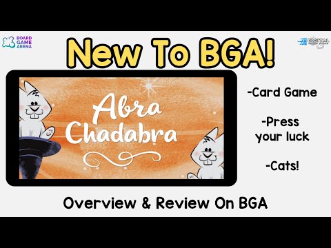 New To BGA Abra Chadabra 