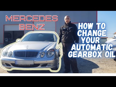 Mercedes DIY Automatic Transmission Fluid Change - Смяна на маслото на скоростите