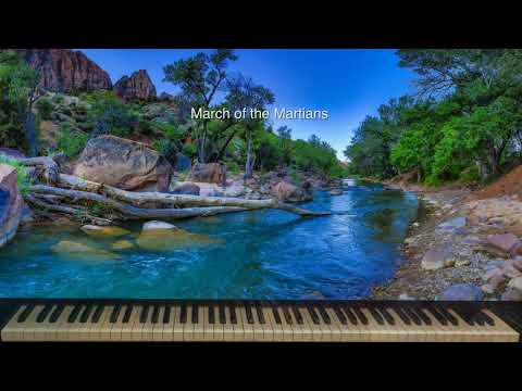 March of the Martians (2nd video) - piano solo