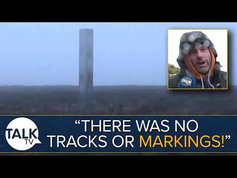 "It's Strange!" Wales Resident On Discovering Mysterious 10-Foot Metal Monolith