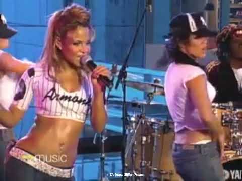 Christina Milian  - Dip It Low (Live at AOL Music)  2004